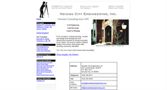Desktop Screenshot of nevadacityengineering.com